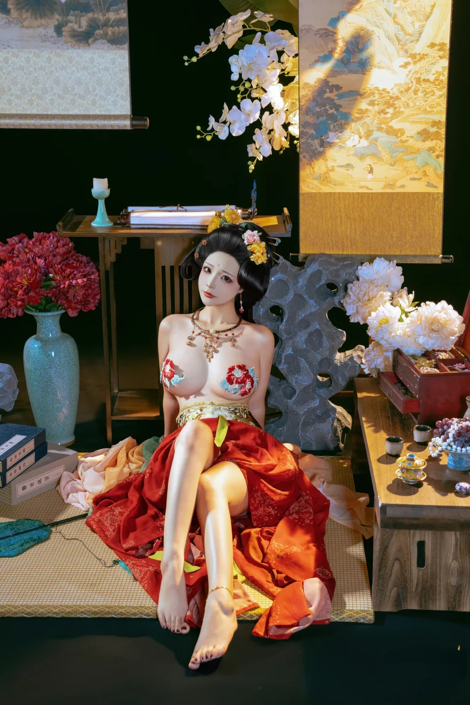 yuuhui玉汇 - 唐宫夜宴 [136P-1.47GB] tg@simisebaisi 【丝足阁】103.webp